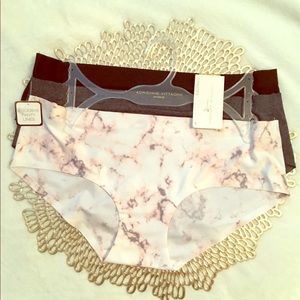 Adrienne Vittadini No Lines Bikini Briefs 3 Pack